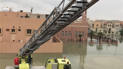 الدفاع المدني يكشف حصيلة الأمطار: إنقاذ 