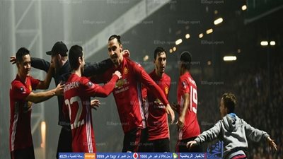 مانشستر يونايتد يقلب الطاولة على بلاكبيرن ويتأهل لربع نهائي كأس الاتحاد