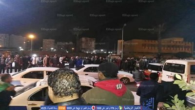 بالصور.. استقبال حافل للاعبي المصري في بورسعيد عقب الفوز على إيفاني النيجيري