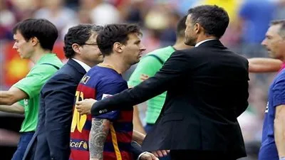 شروط ميسي للتجديد = رحيل إنريكي و3 لاعبين عن برشلونة