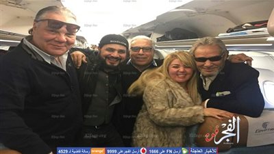 نجوم الفن يصلون أسوان لحضور 