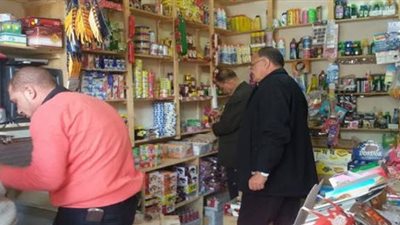 حملات تموينية مكثفة على الأسواق في المنوفية