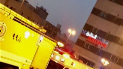 التماس كهربائي بمستشفى خاص يستنفر الدفاع المدني بجازان