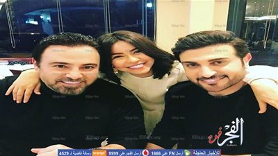 حفل عشاء يجمع عاصي و شيرين و ماجد المهندس في بيروت (صور)