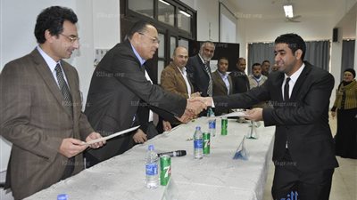 رئيس جامعة قناة السويس خطة هادفة لاعتماد كليات الجامعة (صور)