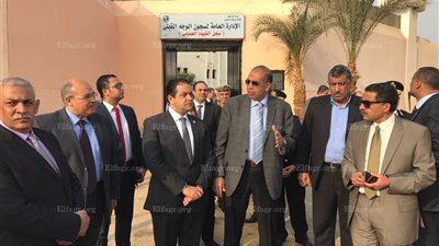 أعضاء البرلمان يتفقدون اوضاع النزلاء فى سجن الفيوم