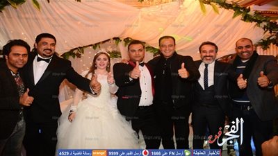 الكابتن محمود أبوالعينين يحتفل بزفاف نجله بحضور نجوم الفن (صور)