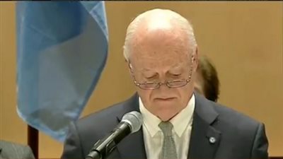 دي مستورا: لا حل عسكريا في سوريا 