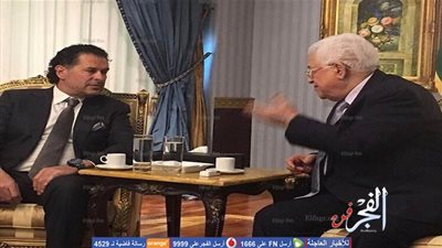 راغب علامة في زيارة خاصة للرئيس الفلسطيني للتحدث عن الأوضاع الراهنة