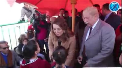 وزيرة التضامن تزور 