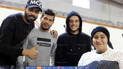 بالصور.. نجوم الزمالك يستقبلون 