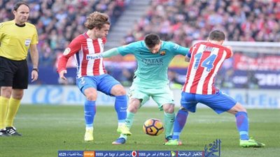 ميسي يذبح أتلتيكو مدريد ويقود برشلونة لانتزاع صدارة الليجا مؤقتا