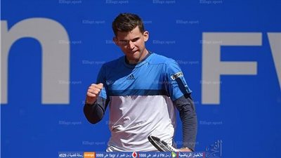 النمساوي تيم يتوج ببطولة ريو للتنس