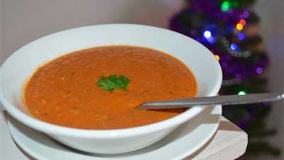 طريقة عمل شوربة العدس 