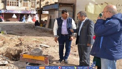 رئيس مدينة المحلة يباشر عمليات تطوير العشوائيات وتدوير القمامة (صور)