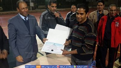 صور تكريم الفائزين ببطولة كرة القدم لشركة مصر  للطيران للخدمات الأرضية