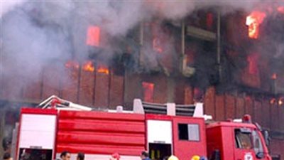 4 سيارات إطفاء تسيطر على حريق مستشفى في الشرقية