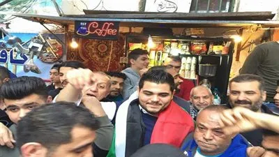 أمير دندن يزور مخيم شاتيلا للاجئين الفلسطينيين في لبنان (صور)