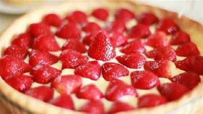 طريقة عمل مهلبية كيكة الفراولة