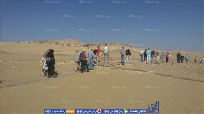 وفود 8 دول تزور المناطق الأثرية بتل العمارنة وبني حسن بالمنيا (صور)