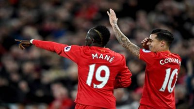 ماني يعاقب أرسنال بالهدف الثاني لليفربول (فيديو)