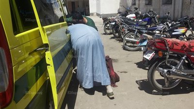  إصابة 9 أشخاص في انقلاب تروسيكل بالمنيا