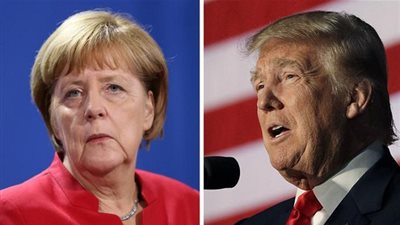 متحدثة أمريكية: ترامب يلتقي ميركل منتصف مارس الجاري