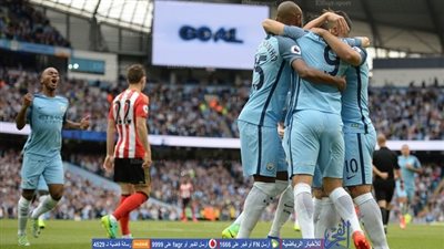 مانشستر سيتي يواجه سندرلاند في صراع القمة والقاع