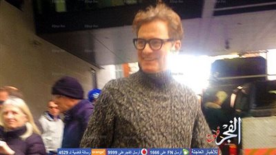 كولين فيرث يبدأ تصوير مشاهده بـLove Actually (صور)