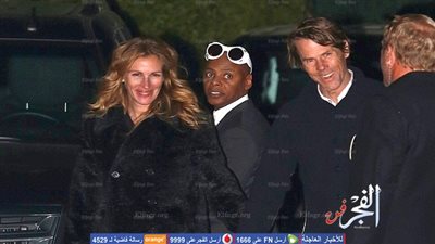 داوني جونيور وجوليا في عيد ميلاد كريس مارتن (صور)