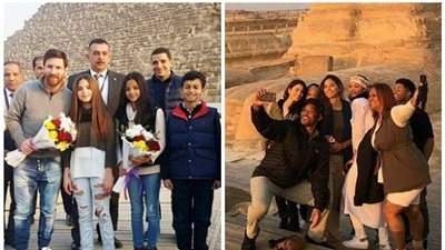 هل تفوقت زيارة ويل سميث على حضور ميسي لمصر؟.. 10 اختلافات تلخص الحكاية