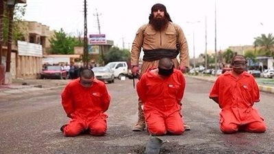 داعش ينحر 8 مدنيين بتهمة تسهيل فرار الأسر من الحويجة