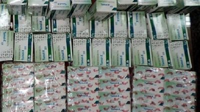 ضبط شقيقين بحوزتهما 30 ألف قرص ترامادول بالمعصرة