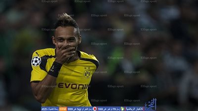 أوباميانج يسجل هدف التقدم لبوروسيا دورتموند في شباك بنفيكا (فيديو)