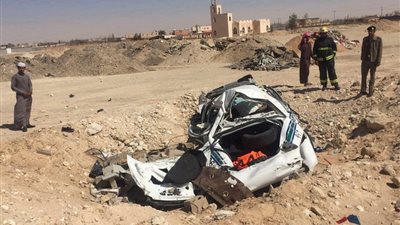 وفاة رجل أمن وإصابة آخر في انقلاب مركبة تابعة لقوة أمن الطرق بالجوف