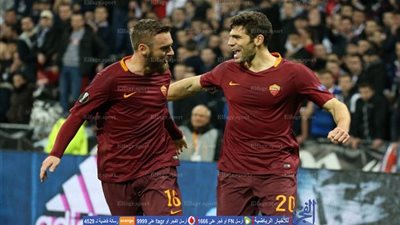 شاهد.. أهداف مباراة  ليون 4 × 2 روما || الدوري الأوروبي