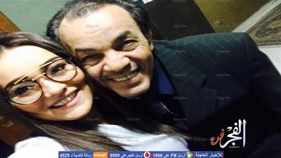 راندا البحيري وعلاء مرسي في كواليس 