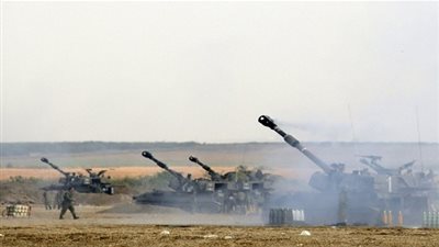 المدفعية الأسرائيلية تقصف قطاع غزة