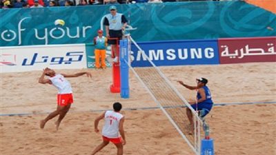 طائرة 6 أكتوبر تواجه الأهلي في نهائي كأس  الشاطئية