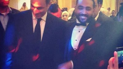 صور جديدة لجمال مبارك في حفل زفاف أدمن 