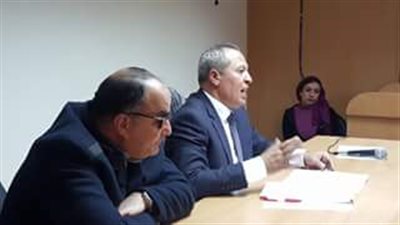 وكيل صحة الدقهلية يستعرض الخريطة الصحية للمحافظة مع مديرى المستشفيات 