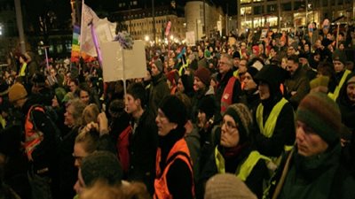 آلالاف يتظاهرون في ألمانيا ضد الحزب النازي 