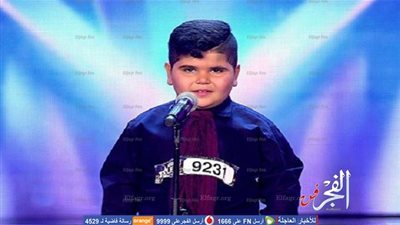 أحمد حلمي يتحدى مشترك Arabs got talent