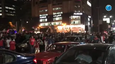 تواجد شرطي مكثف في شارع جامعة الدول لتسهيل حركة المرور (فيديو)