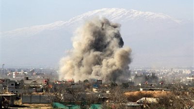 انفجار مستودع ذخيرة في إدلب السورية