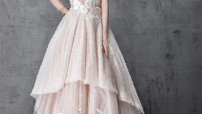 فساتين زفاف تخفي الأرداف.. موضة 2019 (صور)