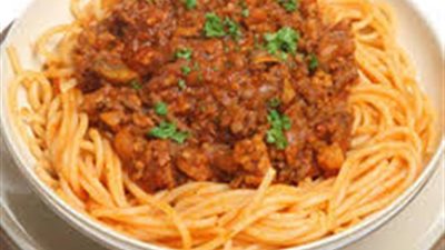 طريقة تحضير مكرونة باللحم المفروم للأطفال