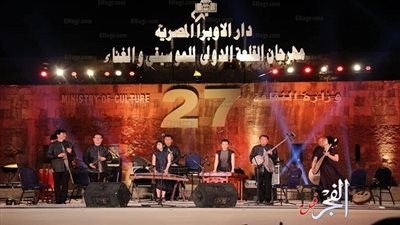 أوركسترا الصين الموسيقى التقليدية تشعل الليلة الـ١٢ من مهرجان القلعة (صور)