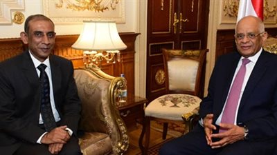 رئيس مجلس النواب يستقبل سفير الهند بالقاهرة لبحث تعزيز التعاون