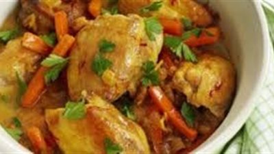 طريقة عمل طاجن الدجاج